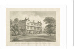 Broughton Hall: sepia drawing, 1848 by John Buckler