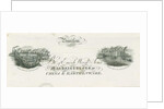 Burslem - Bill heading of Enoch Wood & Sons: engraving, nd [?19th cent] by School English