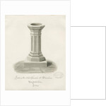 Burslem - Font at St. John's Church by John Buckler