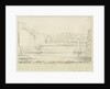 Burton-upon-Trent Bridge and Town: pen drawing, nd [c 1817] by John Allport