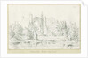 Burton-upon-Trent - Nether Hall: pencil drawing, nd [?19th cent] by School English