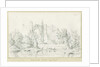 Burton-upon-Trent - Nether Hall: pencil drawing, nd [?19th cent] by School English