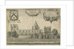 Burton-upon-Trent Abbey: copper-plate engraving, 1661 by Wenceslaus Hollar