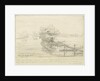 Burton-upon-Trent - Trent river: pen and ink drawing, nd [1799-1854] by John Allport
