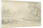 Burton-upon-Trent: pen and ink drawing, 1818 by John Allport