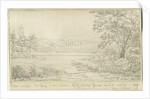 Burton-upon-Trent: pen and ink drawing, 1818 by John Allport