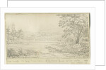 Burton-upon-Trent: pen and ink drawing, 1818 by John Allport
