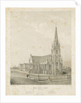Burton-upon-Trent - Christ Church and Schools: engraving, nd [1789-1850] by Charles Joseph Hullmandel