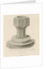 Burton-upon-Trent - Font in the Old Church by John Buckler