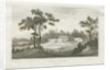 Burton-upon-Trent - Dove Cliff: engraving, nd [c 1830] by Frederick Calvert