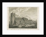 Bushbury Church: engraving, nd [?18th cent] by Stebbing Shaw