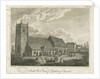 Bushbury Church: engraving, nd [?18th cent] by Stebbing Shaw