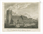 Bushbury Church: engraving, nd [?18th cent] by Stebbing Shaw