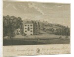 Butterton Hall: engraving by Stebbing Shaw