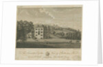Butterton Hall: engraving by Stebbing Shaw