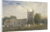Butterton Church: water colour painting, nd [c1830-1840] by Lewis John Wood