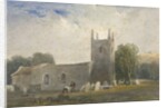 Butterton Church: water colour painting, nd [c1830-1840] by Lewis John Wood