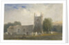 Butterton Church: water colour painting, nd [c1830-1840] by Lewis John Wood