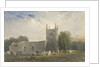 Butterton Church: water colour painting, nd [c1830-1840] by Lewis John Wood
