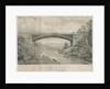 Calton Bridge: zinc lithograph by Louis Haghe