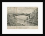 Calton Bridge: zinc lithograph by Louis Haghe