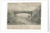 Calton Bridge: zinc lithograph by Louis Haghe