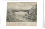Calton Bridge: zinc lithograph by Louis Haghe
