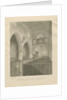 Interior of Cannock Church: sepia drawing, 1841 by John Buckler