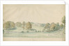 Canwell Hall: tinted pencil drawing by Stebbing Shaw