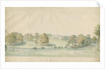 Canwell Hall: tinted pencil drawing by Stebbing Shaw