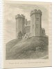 Castle Church - Stafford Castle: sepia drawing, 1837 by John Buckler
