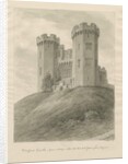 Castle Church - Stafford Castle: sepia drawing, 1837 by John Buckler