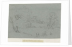 Castle Church - Stafford Castle: pencil drawing, nd [19th cent] by School English