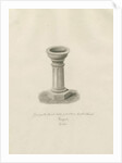 Castle Church - Font in Church by John Buckler