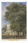 Caverswall Church: water colour painting, nd [c1830-1840] by Lewis John Wood