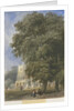 Caverswall Church: water colour painting, nd [c1830-1840] by Lewis John Wood