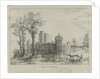 Caverswall Castle: ink sketch, nd [?19th cent] by School English