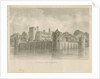 Caverswall Castle: sepia drawing, 1840 by John Buckler