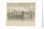 Caverswall Castle: sepia drawing, 1840 by John Buckler