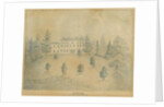 Charnes Hall: pencil and wash drawing, nd [19th cent] by C.B Ash