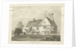Chatcull Old Hall: pen and wash drawing, 1838 by School English