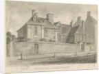 Tean Hall: sepia drawing, 1841 by John Chessell Buckler