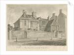 Tean Hall: sepia drawing, 1841 by John Chessell Buckler