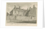Tean Hall: sepia drawing, 1841 by John Chessell Buckler