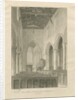 Interior of Checkley Church by John Buckler