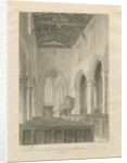 Interior of Checkley Church by John Buckler
