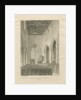 Interior of Checkley Church by John Buckler