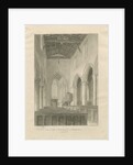 Interior of Checkley Church by John Buckler