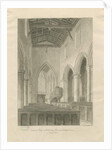 Interior of Checkley Church by John Buckler