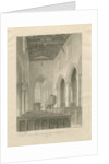 Interior of Checkley Church by John Buckler